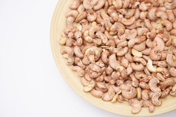 Delicious fried cashew nuts