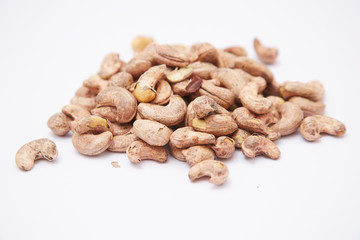 Delicious fried cashew nuts