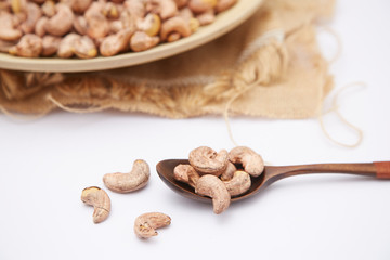 Delicious fried cashew nuts