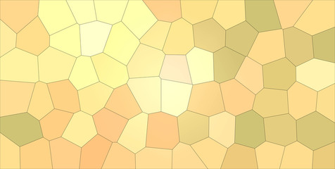 Fototapeta na wymiar Beautiful abstract illustration of orange, red and brown Big hexagon. Handsome background for your needs.
