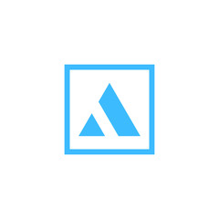 A logo vector icon download template