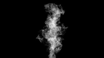 Smoke close up concept design 4k. Macro camera