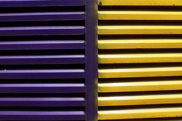 Yellow, purple and black stripes come from the car box. line window wallpaper can be used for background, desktop, design, and others