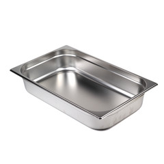  gastronome containers metall shiny isolated
