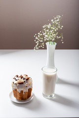 easter cake on the table