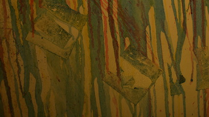 Paint in the abstract Wall