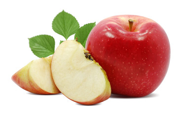 Apple fruit isolated on white background