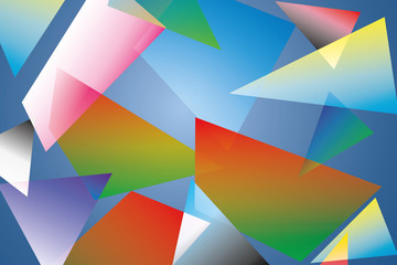 Colorful polygon Texture Seamless Repeat Vector Pattern. Abstract, Geometric, Detailed. Random.