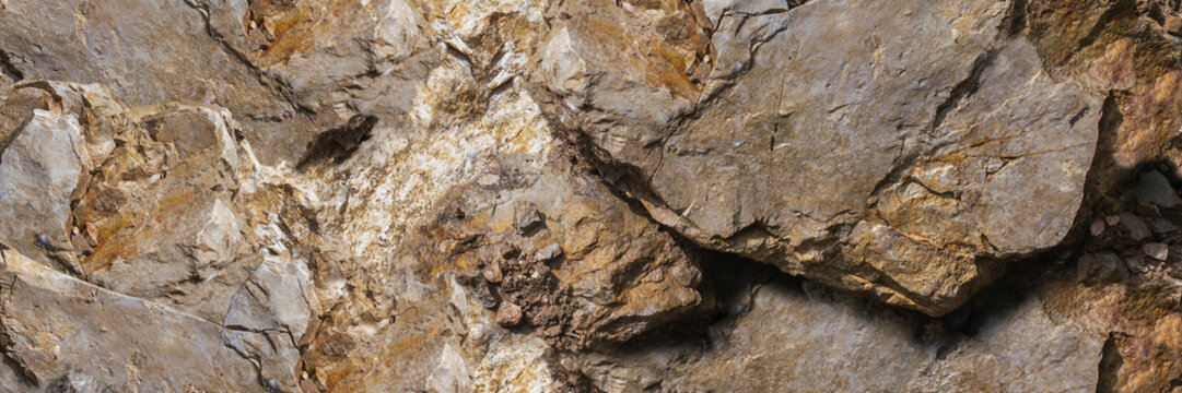 stone texture of mountain rock