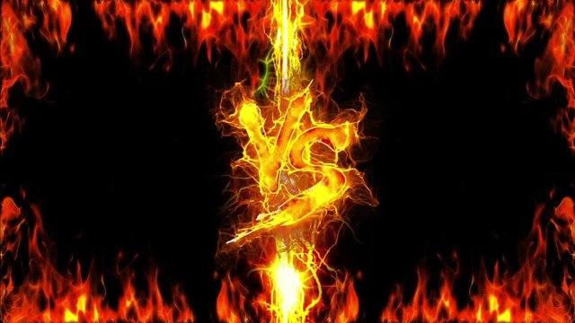 versus battle fire match background 