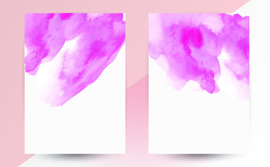 Abstract ink background. Marble style. pink paint stroke texture