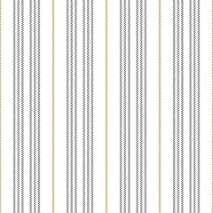 Wall murals Vertical stripes Striped pattern seamless vector. Vertical textured lines for summer, autumn, winter dress, bed sheet, trousers, duvet cover, or other modern textile print.
