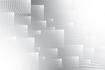 Obraz premium Abstract geometric white and gray color background. Vector, illustration.