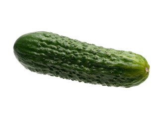 Graphic resources isolated object of cucumber on a white background