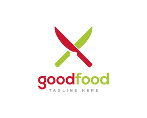 Good Food Logo Icon Design Vector