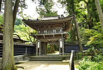 Fototapeta premium 那谷寺山門