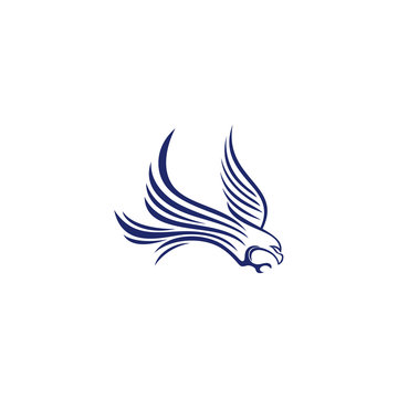 Eagle logo design , Abstract Eagle logo design template, Eagle Logo Vector