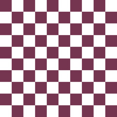 市松模様　あずき色　L　3