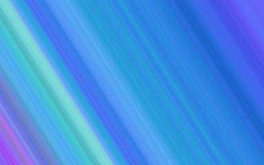 Abstract illustration of green and blue blurred lines obliquely. Brochure, banner or flyer image.