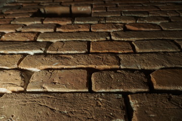 wall with old brick background texture