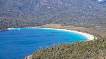 Wineglass Bay, Freycinet National Park, Tasmania, Australia