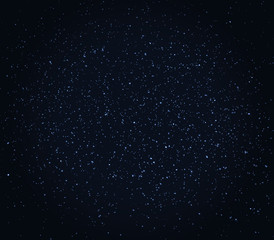 Space Stars Background. Vector Illustration