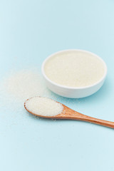 White granulated sugar