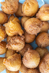 Deep fried Nigerian Buns ready to eat