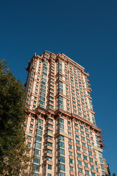Tower of residental comlex in Moscow