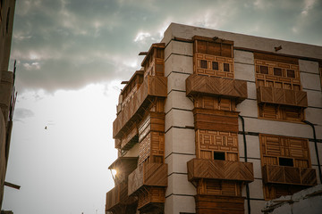 Historic City of Jeddah, old houses  Jeddah Saudi Arabia 2020