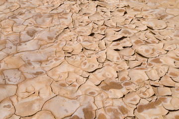Sehr trockener Sandboden - Bardenas Reales
