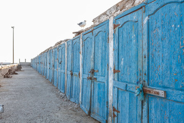 Am Hafen von Essaouira, Marokko