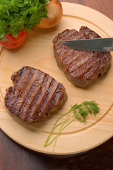 miolo de alcatra no churrasco