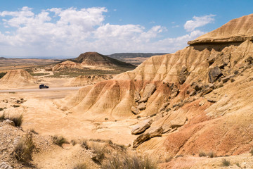 Fototapeta premium Cabezo de las Cortinillas - Bardenas Reales de Navarra
