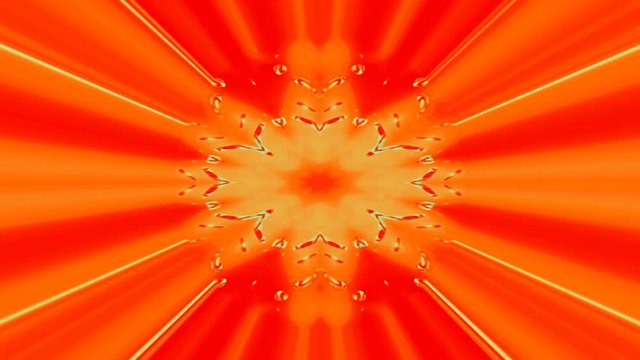 abstract red background with flower shape