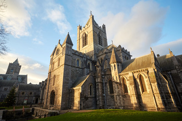 Christchurch Cathedral in Dublin City, Ireland