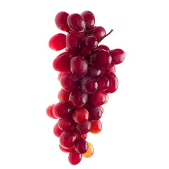 uvas vermelhas em cacho
