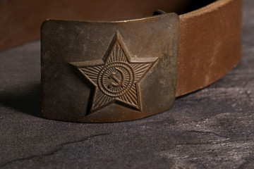 Soviet soldier's belt
