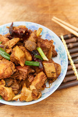 Delicious fried chicken