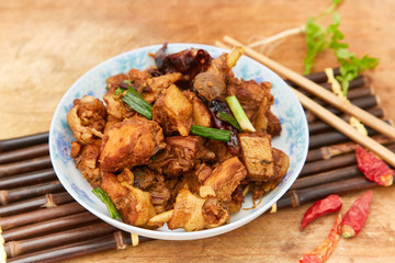 Delicious fried chicken