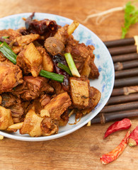 Delicious fried chicken