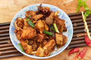Delicious fried chicken