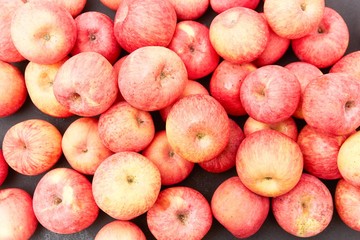 Fresh red apple