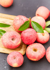 Fresh red apple