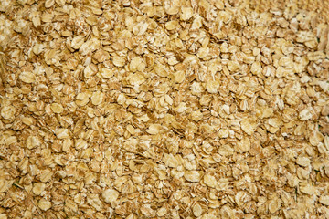 uncooked oat flakes textured background food photography healthy life style eating concept wallpaper advertising