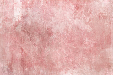 Old red wall grungy backdrop or texture