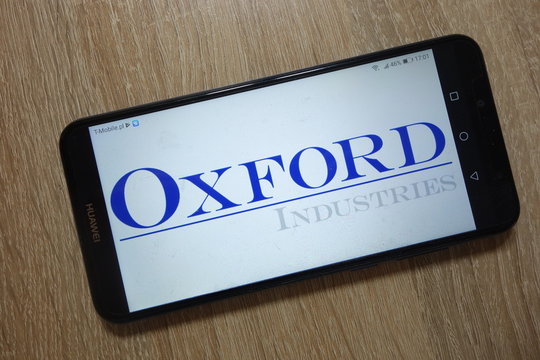 KONSKIE, POLAND - December 01, 2018: Oxford Industries, Inc. logo displayed on smartphone