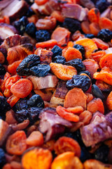 dry fruits with smoked pork
