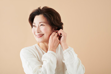 シニアビューティー　ポートレート