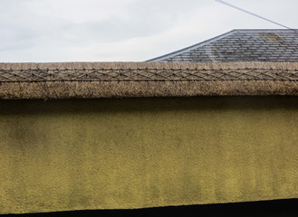 Thatched Roofs in England, State of Devon, Crediton.